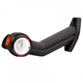 Lampa gabarit cu brat 190 lung, LED, 3 functii, partea dreapta, 12-36V, FT-140F-P Fristom - Img 3