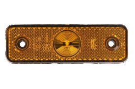Lampa gabarit LED, 24V, dimensiune 96mm x 31mm, culoare portocaliu, montare dreapta sau stanga