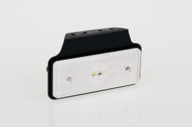 Lampa gabarit, LED, alba, cu suport, 12-36V, MD-013-B+K Fristom