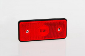 Lampa gabarit, LED, rosie, 12-36V, Fristom - Img 4