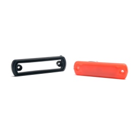 Lampa gabarit, Lumina clarificare, Led neon, Rosu, 12-24V, WAS Polonia 1342 W189N - Img 8