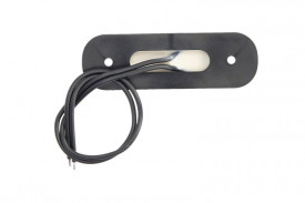 Lampa gabarit, lumina de clarificare, LED, Alb, 12-24V, WAS Polonia 716 W97.3 - Img 3