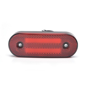 Lampa gabarit, Lumina de clarificare, Led neon, Rosu, 12-24V, WAS Polonia 1224 W175 - Img 3