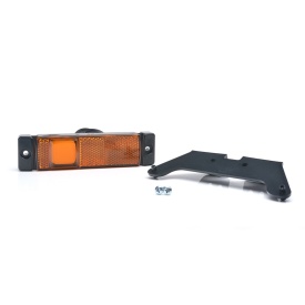 Lampa gabarit, Lumina de clarificare, LED, Portocaliu, 12-24V, WAS Polonia 1235 W45NS - Img 1
