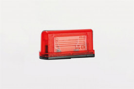 Lampa numar, 83x40, rosie FT-022-A Fristom