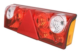 Lampa spate camion, universala, 8 functii, cu cabluri, partea stanga - Img 1
