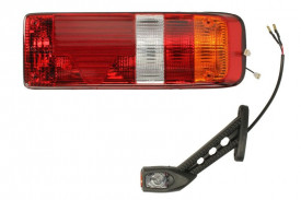 Lampa spate camion, universala, 8 functii, cu fire, lampa gabarit inclusa, partea stanga