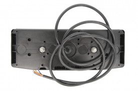 Lampa spate LED 12-24V, 6 functii semnalizare, lumina ceata, lumina marsalier, lumina frana, lumina parcare, reflector triunghiular dreapta, Was - Img 2