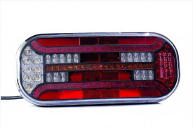 Lampa stop cu led, 12-24V, 6 functii, semnalizare dinamica, partea dreapta, FT-600P Led Di Fristom - Img 2