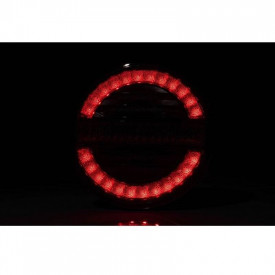 Lampa stop LED, semnalizare dinamica, 3 functii, tip hamburger, 12/24V, FT-213 Fristom - Img 6