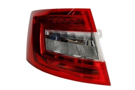 Lampa stop spate, LED, compatibil cu Skoda Octavia III sedan 2017-2019, parte montare stanga