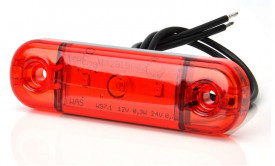 Lumina de clarificare Dreapta/Stanga LED Rosie 12-24V - Img 1