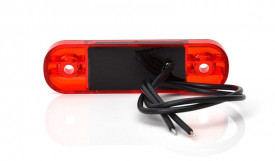 Lumina de clarificare Dreapta/Stanga LED Rosie 12-24V - Img 2