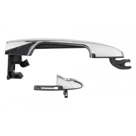 Maner exterior deschidere usa stanga fata compatibil Fiat 500L 2012-2022 culoare crom - Img 2