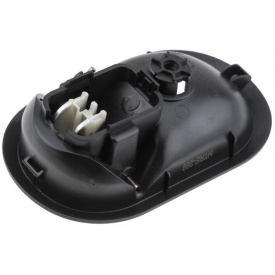 Maner interior deschidere usa dreapta fata si spate compatibil Renault Clio III 2005-2012, Kangoo 2008-2021, Modus 2004-2012, Twingo 2007-2014, culoare argintiu - Img 3