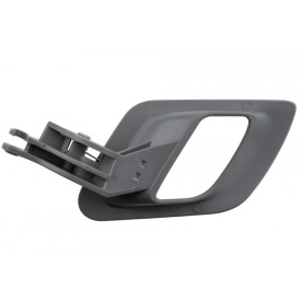 Maner interior deschidere usa dreapta fata si spate compatibil Skoda Fabia II 2007-2014, Roomster 2006-2015 culoare argintiu - Img 4
