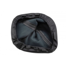 Manson schimbator de viteze din piele ecologica compatibil Iveco Daily 2006-2011, culoare negru - Img 2