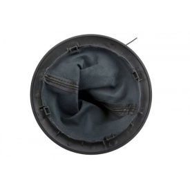 Manson schimbator de viteze din piele ecologica cu rama compatibil cu Renault Megane II 2002-2010, culoare negru - Img 2