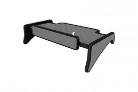 Masa bord camion cu led compatibil cu MAN TGA 2000-2010, Piele ecologica gri - Img 3