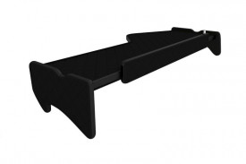 Masa bord camion cu led compatibil cu Renault Magnum 2002-2010, Piele ecologica neagra - Img 2