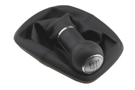 Nuca schimbator cu manson compatibil VW Golf IV 4 1998-2005, 5 viteze argintiu