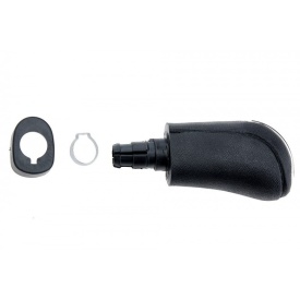 Nuca schimbator de viteze compatibil cu Mercedes Clasa A W169 2004-2012, Clasa C W202 1992-2001, W203 2000-2007, CLK W208 1997-2003, Clasa E W210, Clasa B W245 2005-2011, Vito W638 1996-2003, 6 trepte, negru cu crom - Img 2