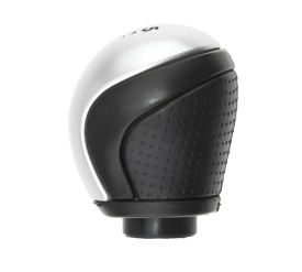 Nuca schimbator de viteze compatibil cu Peugeot 207 2006-2013, 208 2012-2019, 3008 2009-2016, 308 2007-2014, 407 2004-2011, 5 trepte, culoare negru cu argintiu - Img 3