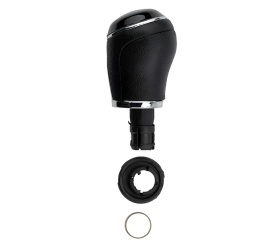 Nuca schimbator de viteze compatibil cu VW Passat B6 2005-2010, B7 2010-2014, CC 2008-2012, 6 trepte, culoare negru - Img 2