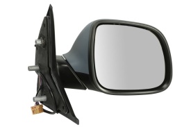Oglinda retovizoare completa DREAPTA compatibil cu VW T5 2009-2015, capac grunduit, (electric, convexa, incalzita) - Img 2