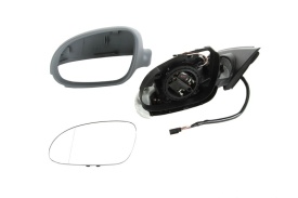 Oglinda retovizoare completa, (electric, asferice, incalzita, captuseala) parte montare STANGA compatibil cu VW PASSAT B5.5 2000-2005 - Img 2