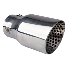 Ornament toba inox, Finisaj inox Lucios, diam. iesire 90 mm - Img 1