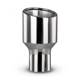 Ornament Toba Sistem de evacuare, inox , diam exterior 10 cm, diam. interior 6 cm, ULTER SPORT - Img 3
