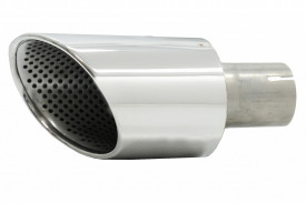 Ornamente Evacuare compatibil cu Audi A4 B9 2016-2019 A5 F5 2017-2019 Crom - Img 5