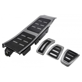 Ornamente pedale sport compatibil cu Audi A4 B8 2007-, A5 2007-, A6 2011-, A7 2010-, A8 2009-, Q3 2011-, Q5 2008-
