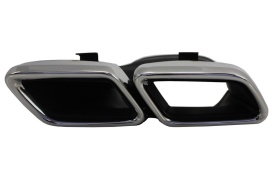 Ornamente tobe compatibil cu sistemul de evacuare Mercedes Benz C-Class W205 S205 C205 A205 E-Class W213 S-Class W222 GLE C292 GLE W166 GLC W253 X253 C253 C217 2014-> A-Design - Img 8