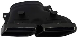 Ornamente tobe compatibil cu sistemul de evacuare Mercedes Benz C-Class GLE W166 GLC W253 X253 C253 C217 Negru Emerald - Img 8