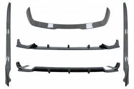 Pachet Exterior Aero compatibil cu BMW X7 G07 2018-2022 M-Tech Black Knight Design Carbon Look - Img 2
