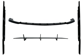 Pachet Exterior Aero compatibil cu Mercedes E-Class E63 W213 S213 2016-2019 Negru Lucios - Img 6