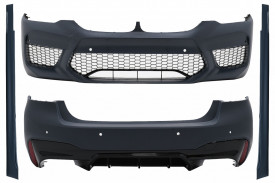 Pachet Exterior compatibil cu BMW Seria 5 G30 2017-2019 M5 Design PDC - Img 2