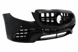 Pachet Exterior compatibil cu Mercedes E-Class W213 2016-2019 E63 Design cu Difuzor si Ornamente Tobe - Img 5