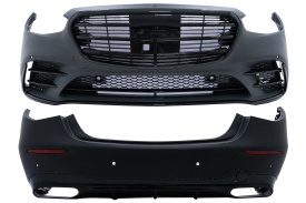 Pachet Exterior compatibil cu Mercedes S-Class W223 Limousine 2020-> S450 Design Night Package