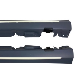 Pachet Exterior compatibil MERCEDES C-Class W205 Sedan 2014-2018 C63 Design - Img 18