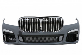 Pachet Exterior Complet compatibil cu BMW G12 Seria 7 2015-2019 Conversie la G12 LCI 2020 Design - Img 3