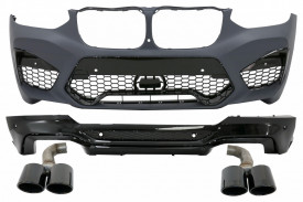 Pachet Exterior Complet compatibil cu BMW X4 SUV G02 2018-> - Img 2