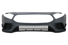 Pachet Exterior Complet compatibil cu Mercedes A-Class W177 5 Usi Hatchback 2018-> A35 Design - Img 6