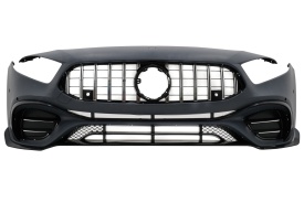 Pachet Exterior Complet compatibil cu Mercedes A-Class W177 5 Usi Hatchback 2018-> A45 Design - Img 6