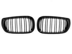 Pachet tuning Bara Fata compatibil cu BMW Seria 3 E46 Sedan/Touring 1998-2004 M-Tehnik si Grile Centrale compatibil cu BMW Seria 3 E46 4 USI 2001-2004 (Facelift) Negru Lucios M Design - Img 4