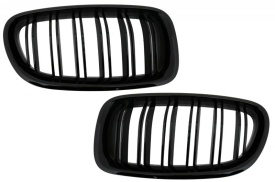 Pachet tuning Bara Fata compatibil cu BMW seria 5 F10 2011-2014 M-Technik Design fara proiectoare si Grile Centrale compatibil cu BMW F10 seria 5 Limuzina F11 seria 5 Touring 2010-2017 Negru Lucios M Design - Img 2