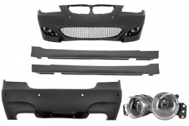 Pachet tuning compatibil cu BMW Seria 5 E60 2003-2010 M5 Look cu proiectoare incluse