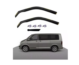 Paravanturi auto compatibile cu VW Transporter T5 2003-2014, T6 2015-2021, fata - Img 4